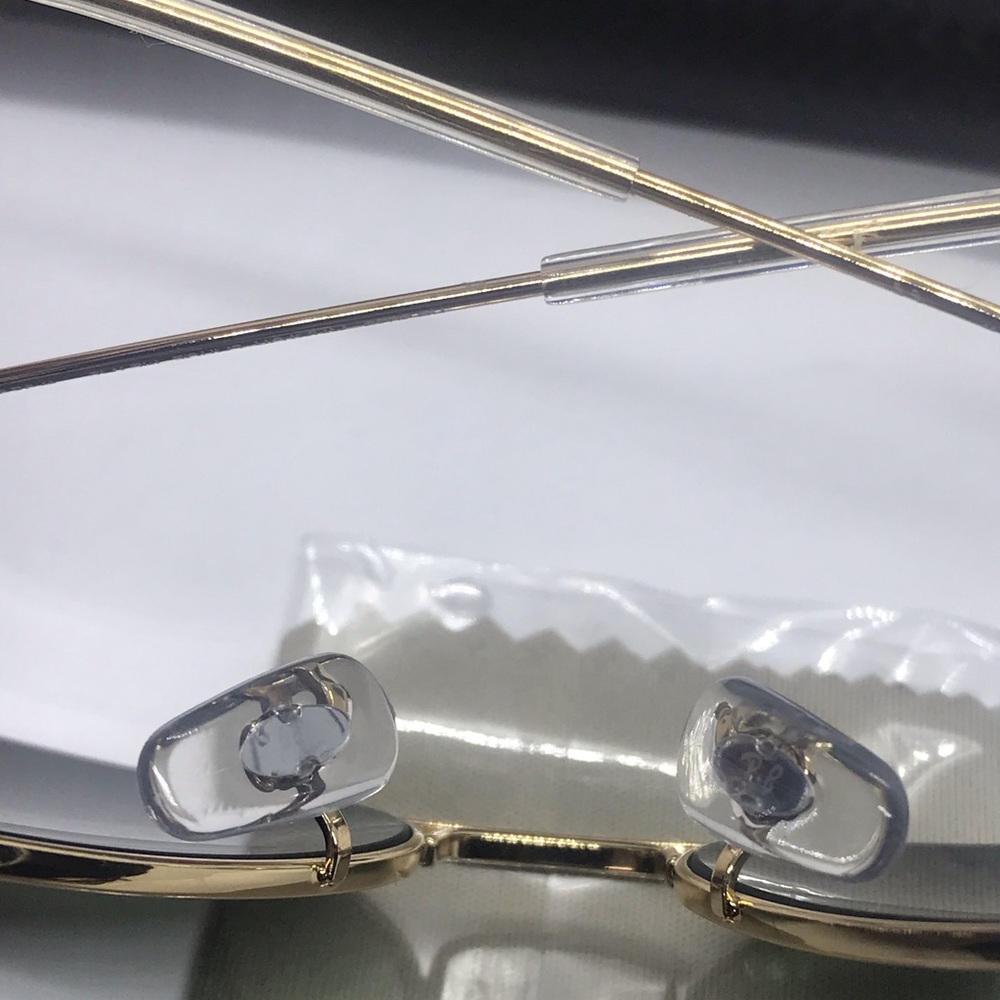 BNWT Rayban Aviator sunglass Gold G15 lenses 3025 Assorted sizes - Picture 4 of 9